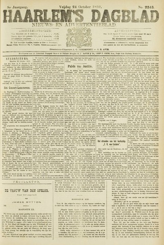 Haarlem's Dagblad 1890-10-24