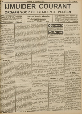 IJmuider Courant 1925-11-18