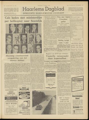 Haarlem's Dagblad 1965-04-09