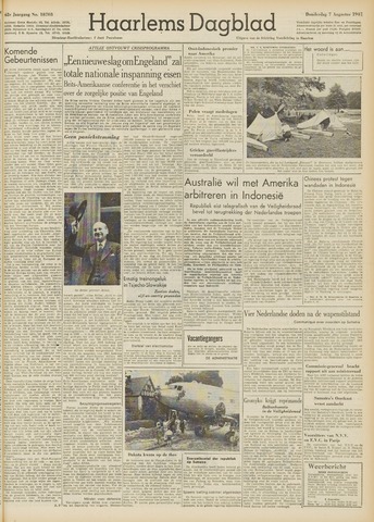 Haarlem's Dagblad 1947-08-07