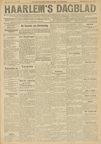 Haarlem's Dagblad 1918-07-03