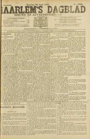 Haarlem's Dagblad 1891-04-25