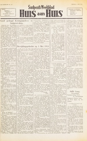 Weekblad Huis aan Huis 1951-05-04