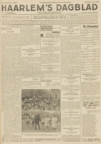 Haarlem's Dagblad 1933-06-03