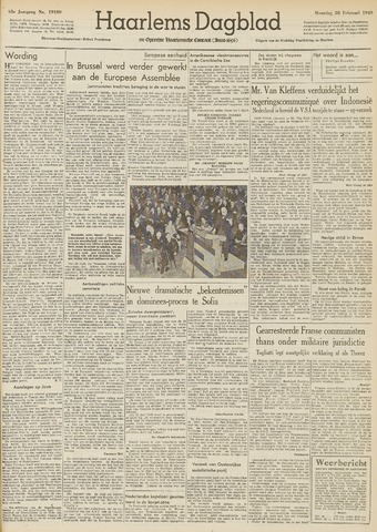 Haarlem's Dagblad 1949-02-28