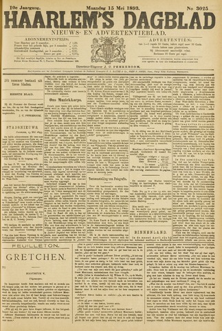 Haarlem's Dagblad 1893-05-15