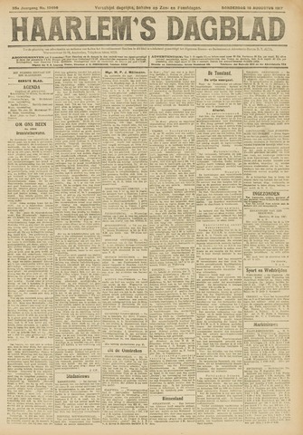 Haarlem's Dagblad 1917-08-16
