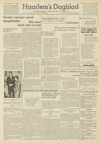 Haarlem's Dagblad 1938-11-09