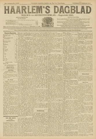 Haarlem's Dagblad 1917-02-07