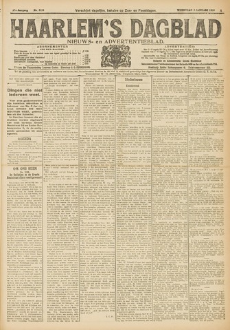 Haarlem's Dagblad 1910-01-05