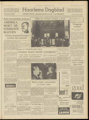 Haarlem's Dagblad 1968-09-11