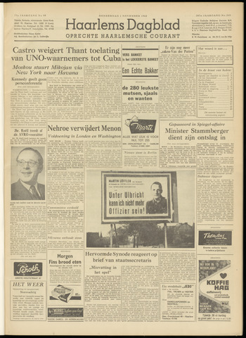 Haarlem's Dagblad 1962-11-01