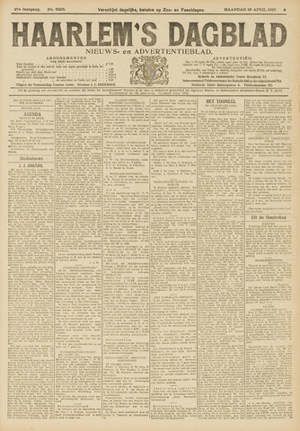 Haarlem's Dagblad 1910-04-18
