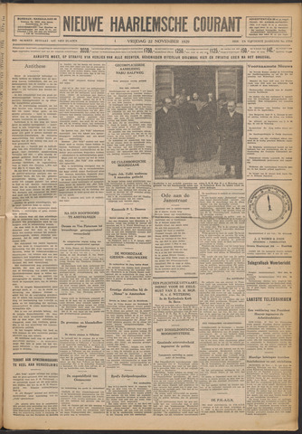 Nieuwe Haarlemsche Courant 1929-11-22
