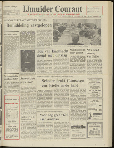 IJmuider Courant 1973-04-12