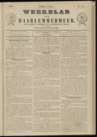 Weekblad van Haarlemmermeer 1878-04-05