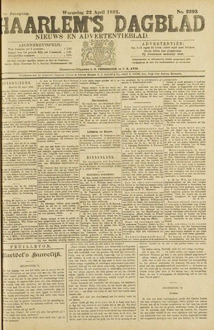 Haarlem's Dagblad 1891-04-22