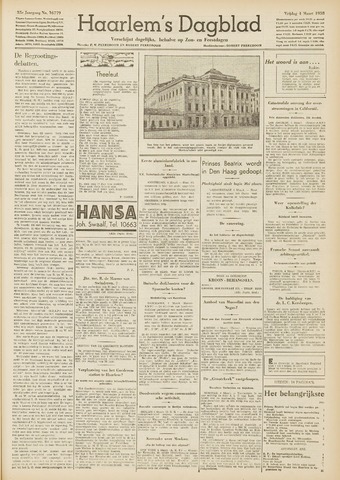 Haarlem's Dagblad 1938-03-04