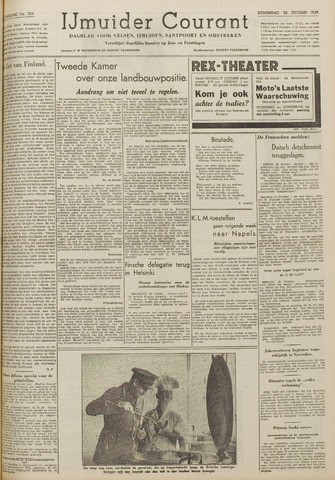 IJmuider Courant 1939-10-26