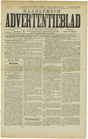 Haarlemsch Advertentieblad 1887-09-21