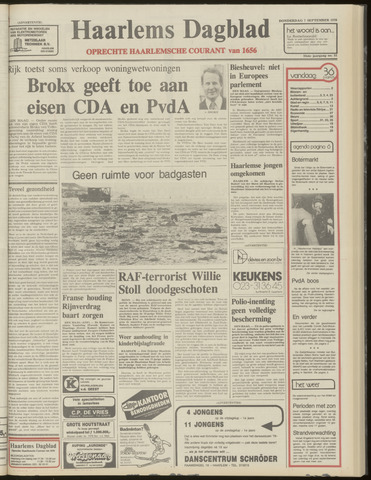 Haarlem's Dagblad 1978-09-07