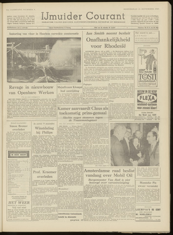 IJmuider Courant 1965-11-11