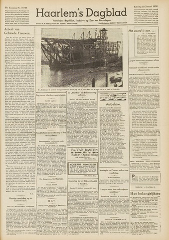 Haarlem's Dagblad 1938-01-22