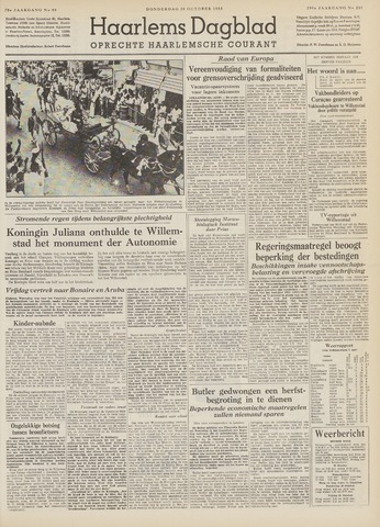 Haarlem's Dagblad 1955-10-20