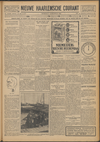 Nieuwe Haarlemsche Courant 1929-08-06