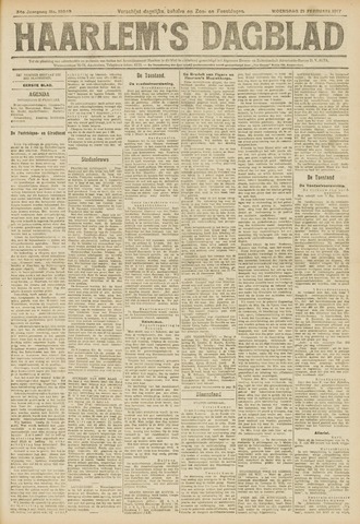 Haarlem's Dagblad 1917-02-21