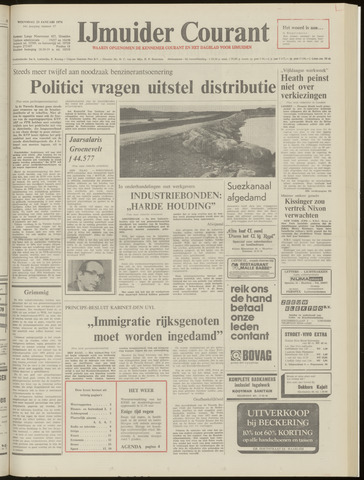 IJmuider Courant 1974-01-23