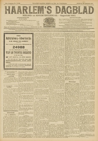 Haarlem's Dagblad 1917-01-16