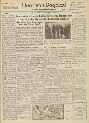Haarlem's Dagblad 1949-12-27