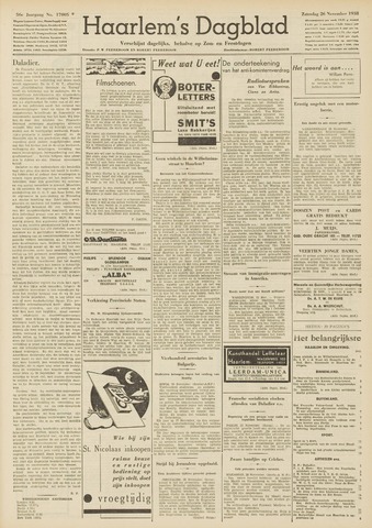 Haarlem's Dagblad 1938-11-26
