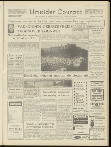 IJmuider Courant 1968-09-12