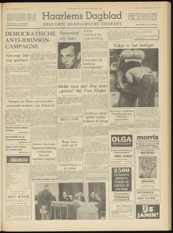 Haarlem's Dagblad 1967-09-21