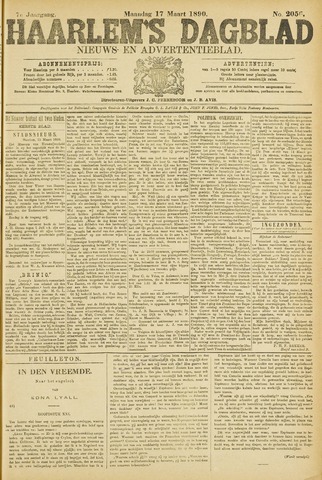 Haarlem's Dagblad 1890-03-17