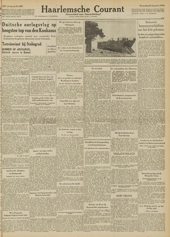 Haarlemsche Courant 1942-08-26