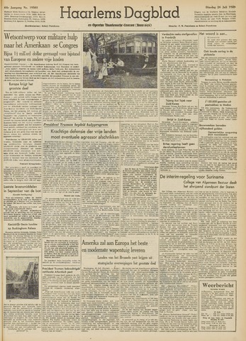 Haarlem's Dagblad 1949-07-26