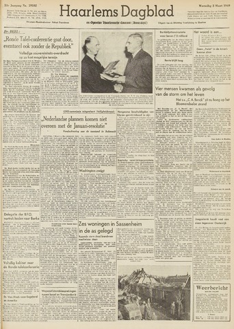 Haarlem's Dagblad 1949-03-02