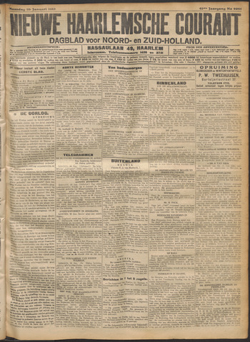 Nieuwe Haarlemsche Courant 1917-01-29