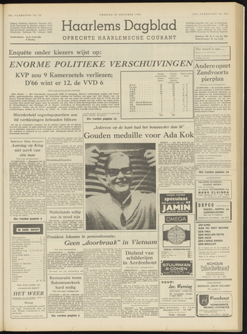 Haarlem's Dagblad 1968-10-25