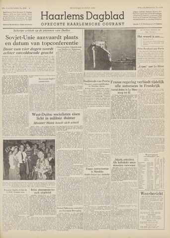 Haarlem's Dagblad 1955-06-14