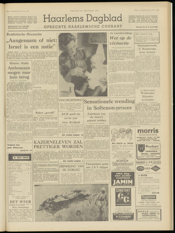 Haarlem's Dagblad 1967-10-27