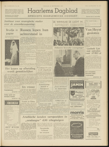 Haarlem's Dagblad 1967-09-15