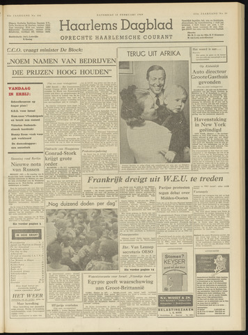 Haarlem's Dagblad 1969-02-15