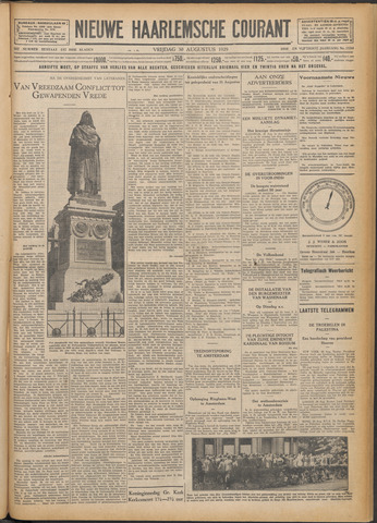 Nieuwe Haarlemsche Courant 1929-08-30