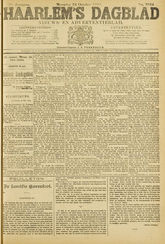 Haarlem's Dagblad 1892-10-24