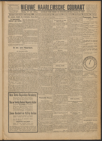 Nieuwe Haarlemsche Courant 1926-07-27