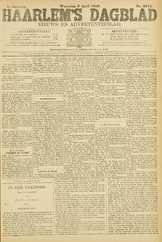 Haarlem's Dagblad 1890-04-09